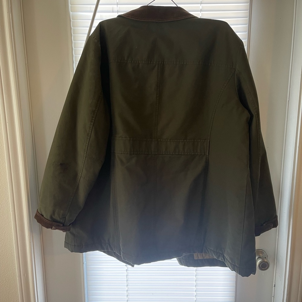 Vintage green LL Bean Chore Coat